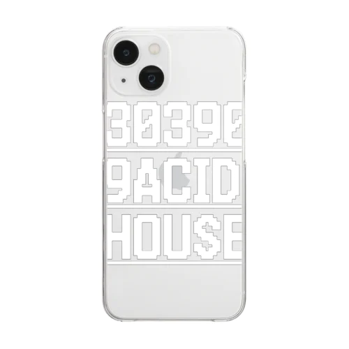 303909ACIDHOUSE Clear Smartphone Case