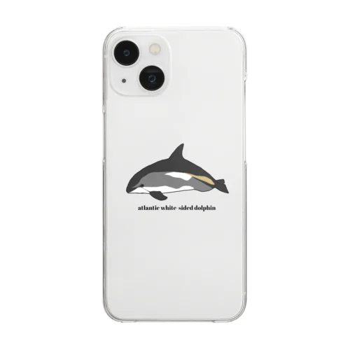 タイセイヨウカマイルカ Clear Smartphone Case