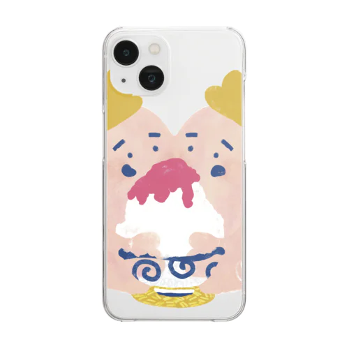 かき氷 Clear Smartphone Case