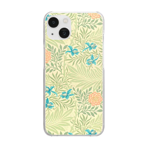 Larkspur by William Morris Clear Smartphone Case