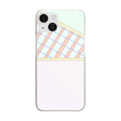 パステルケース Clear Smartphone Case