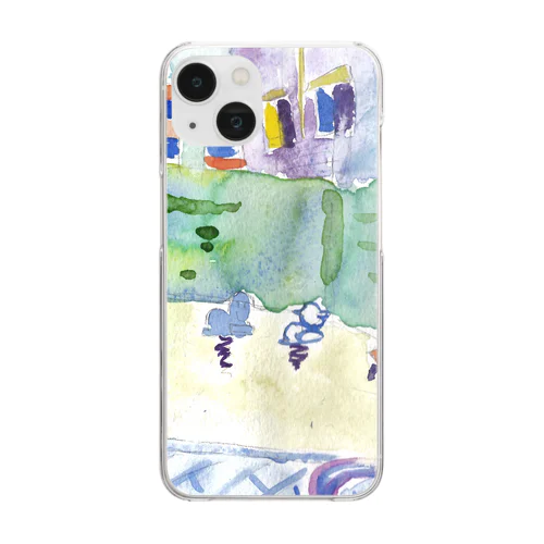 街の風景① Clear Smartphone Case