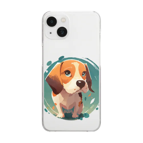 beagle  Clear Smartphone Case