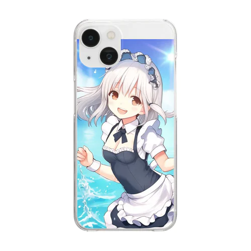 夏好き子３【一点限り】 Clear Smartphone Case