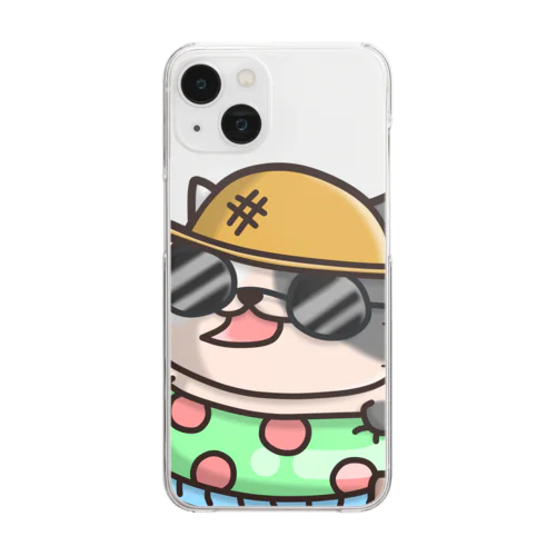 ほないこかにゃん Clear Smartphone Case