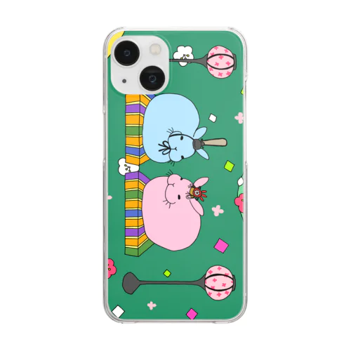 雛うさぎ ver.1 Clear Smartphone Case