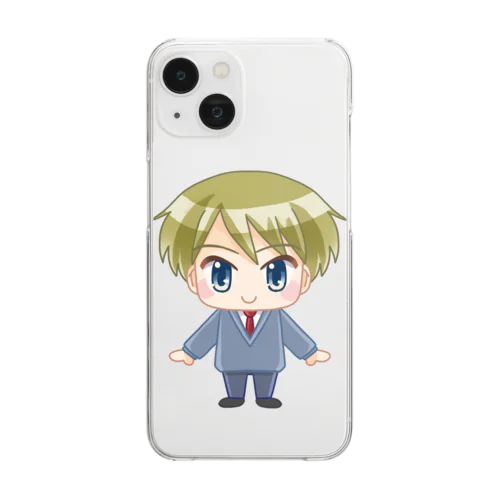 金髪DK君 Clear Smartphone Case