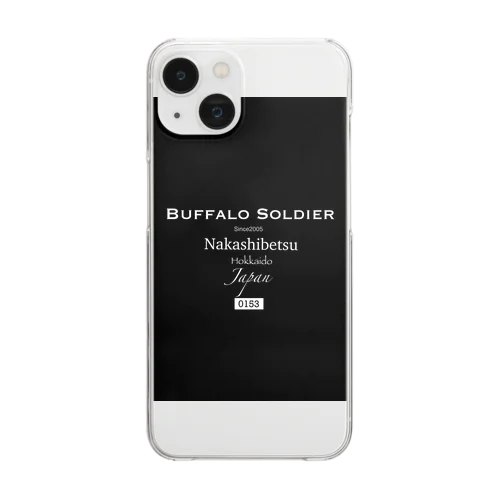 BUFFALO SOLDIER LETTER  Clear Smartphone Case