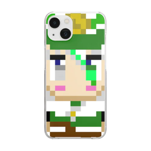 阿和音フィロ　ドット絵シリーズ Clear Smartphone Case