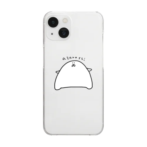 あざらし（起立） Clear Smartphone Case