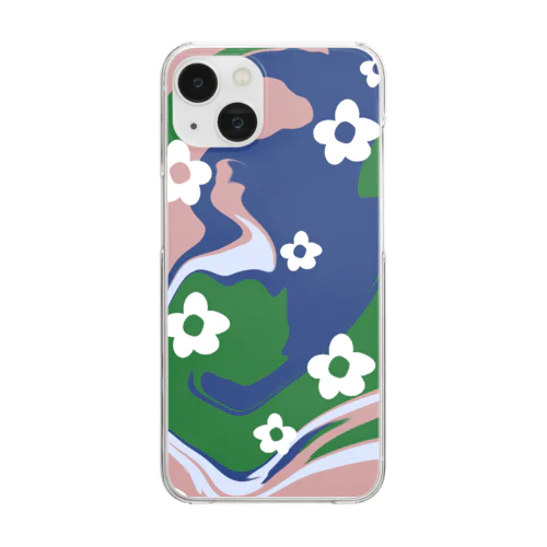 花 Clear Smartphone Case