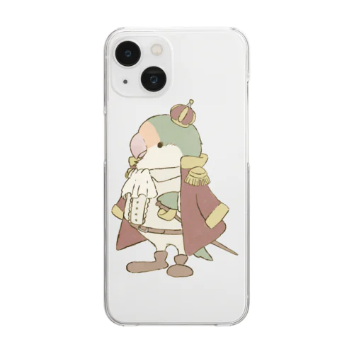 ラブバードプリンス (コザクラシーグリーン) Clear Smartphone Case