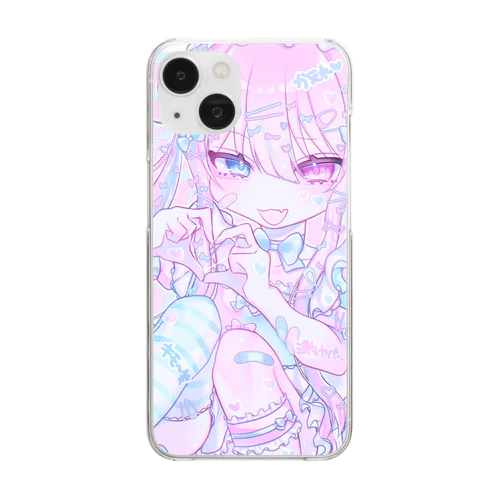 メスガキメイドくん Clear Smartphone Case