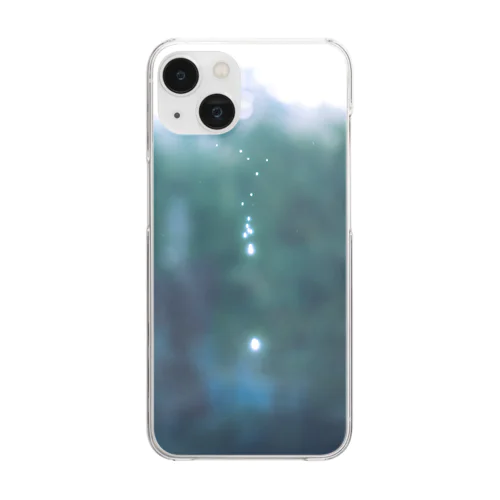 しずくの欠片 Clear Smartphone Case