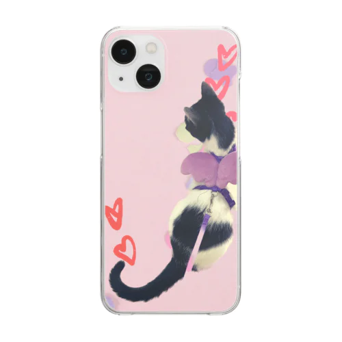 小型猫星人 Clear Smartphone Case