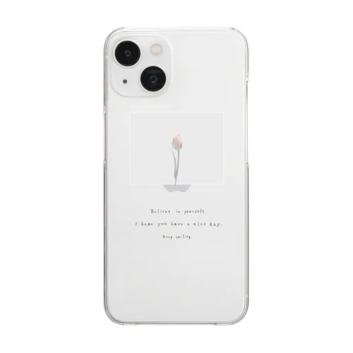 sugar icy pink . Clear Smartphone Case