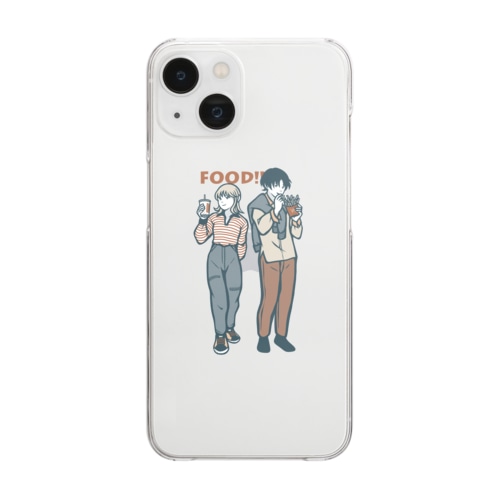 FOOD!! Clear Smartphone Case