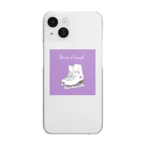 マイシューズ　Never Enough Clear Smartphone Case