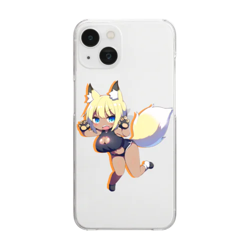 狐娘 Clear Smartphone Case