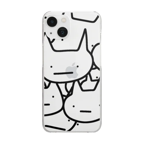 猫群 Clear Smartphone Case