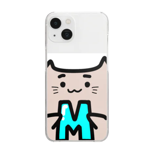 猫みm Clear Smartphone Case