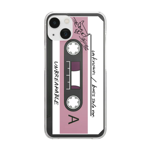 cassette tapeA Clear Smartphone Case
