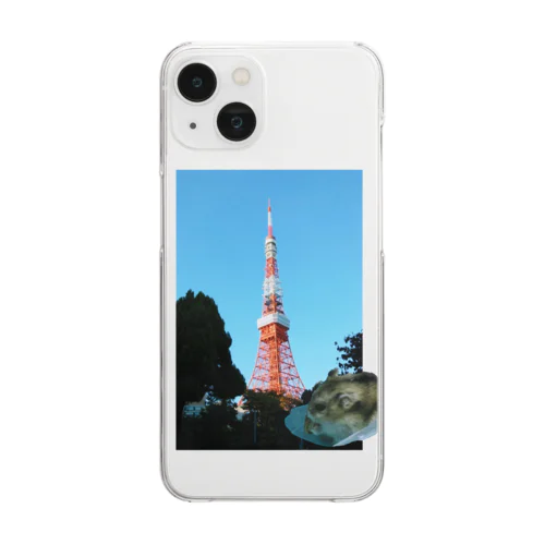 東京物語 Clear Smartphone Case