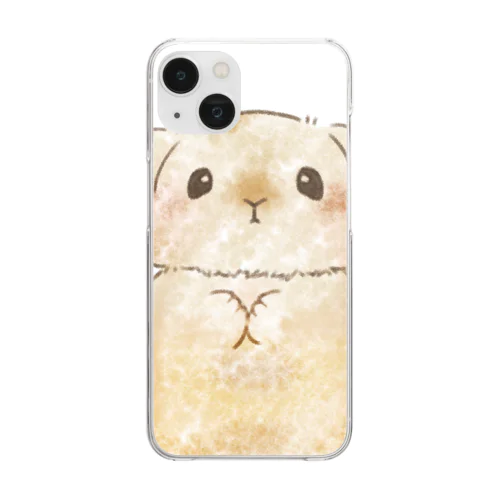 モグ Clear Smartphone Case