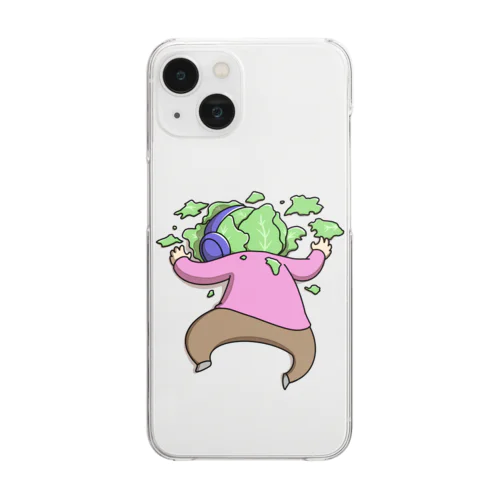 ヤ無茶しやがって...iphoneケース Clear Smartphone Case