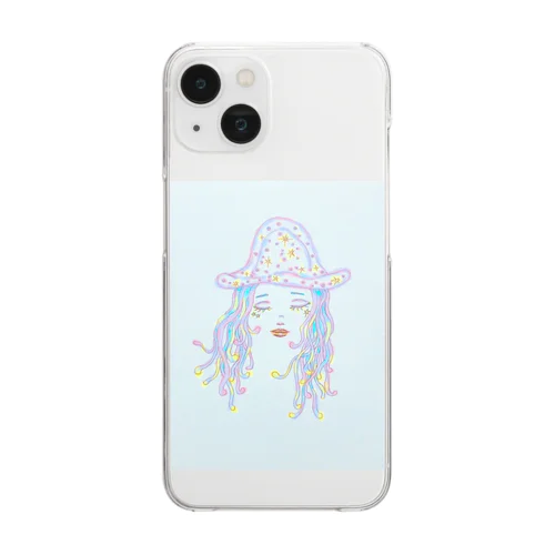 海月姫ちゃん Clear Smartphone Case