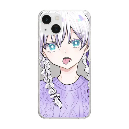 創作女子 Clear Smartphone Case