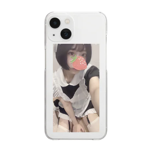 死ぬ人 Clear Smartphone Case