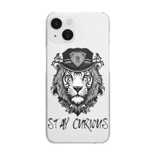 stay curious Clear Smartphone Case