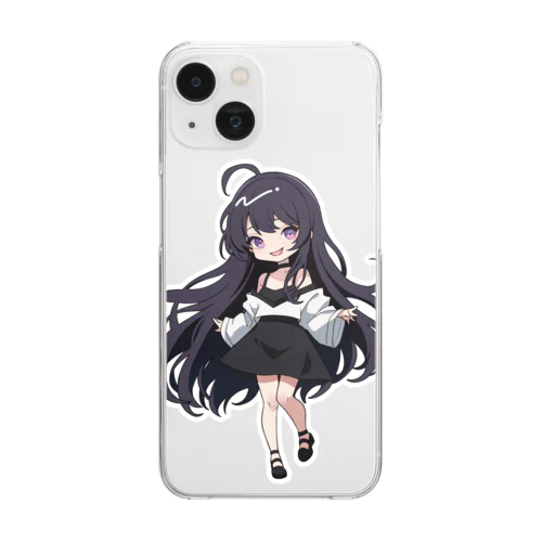 さとちゃんにゃんにゃん Clear Smartphone Case