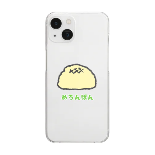 めろんぱん Clear Smartphone Case