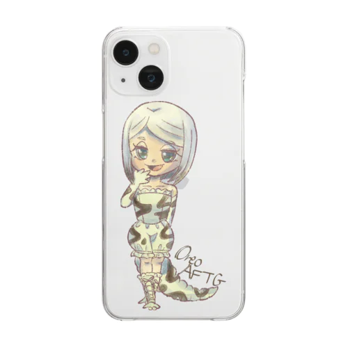 ニシアフオレオちゃん Clear Smartphone Case