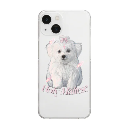 Holy Maltese Clear Smartphone Case