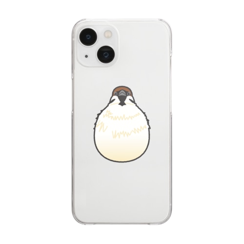 おチュン Clear Smartphone Case