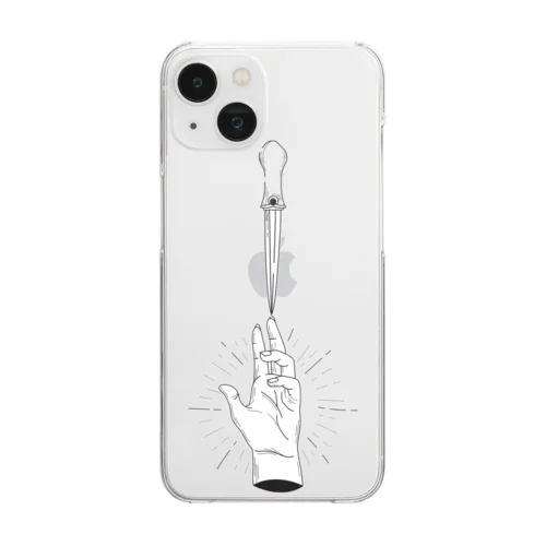 服従 Clear Smartphone Case