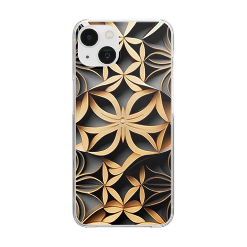 WAGARA - GOLD Clear Smartphone Case