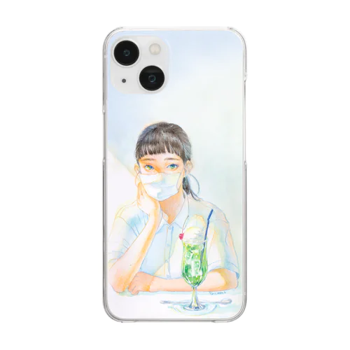 あれから、 Clear Smartphone Case