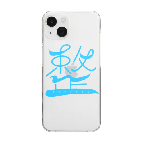 整う-totonou- Clear Smartphone Case