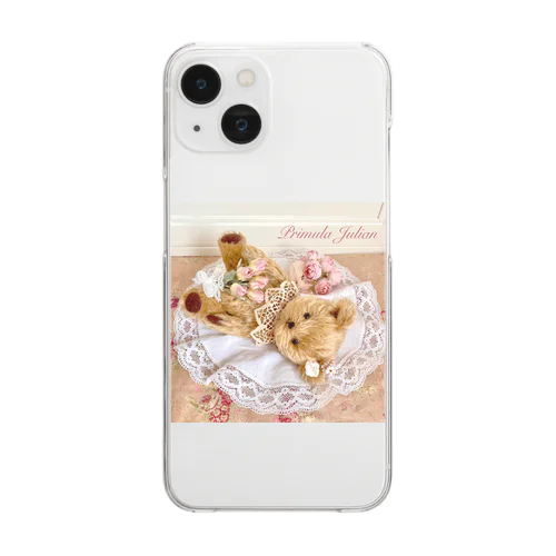 ころりんくまさん Clear Smartphone Case