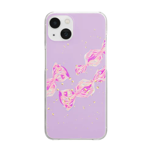 キャンディ(1) Clear Smartphone Case