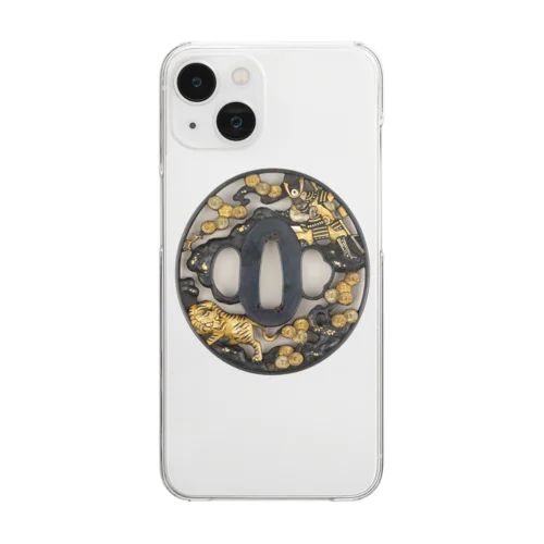 Sword Guard (Tsuba) Clear Smartphone Case