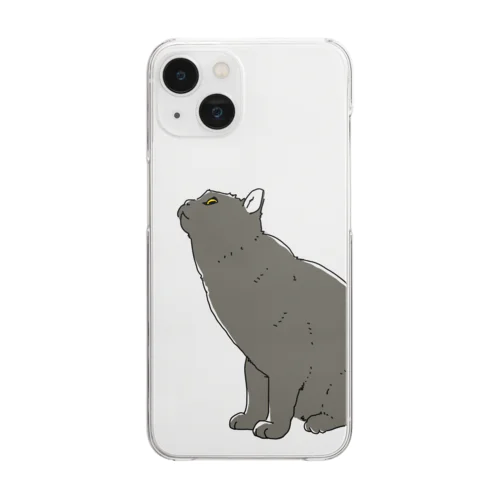 黒田 猫さんのスマホケース Clear Smartphone Case