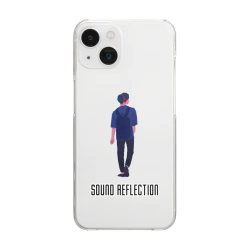 Sound Reflection | SENTIMENTAL-Boy Clear Smartphone Case