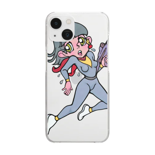 ニョリ画のいろいろ Clear Smartphone Case