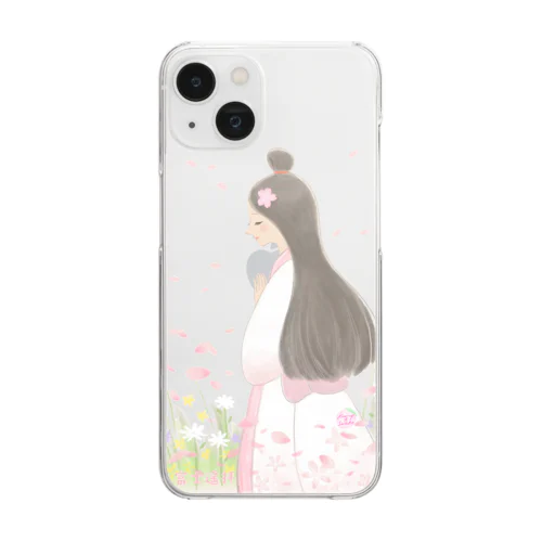 天空の鳥居〜inori   iPhone Clear Case クリアスマホケース