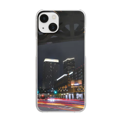 光跡 - Junction Light trail - Clear Smartphone Case